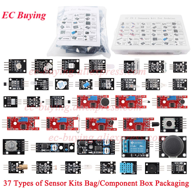Esp32 Smart Home Kit - Kit de Inicio con 37 Módulos