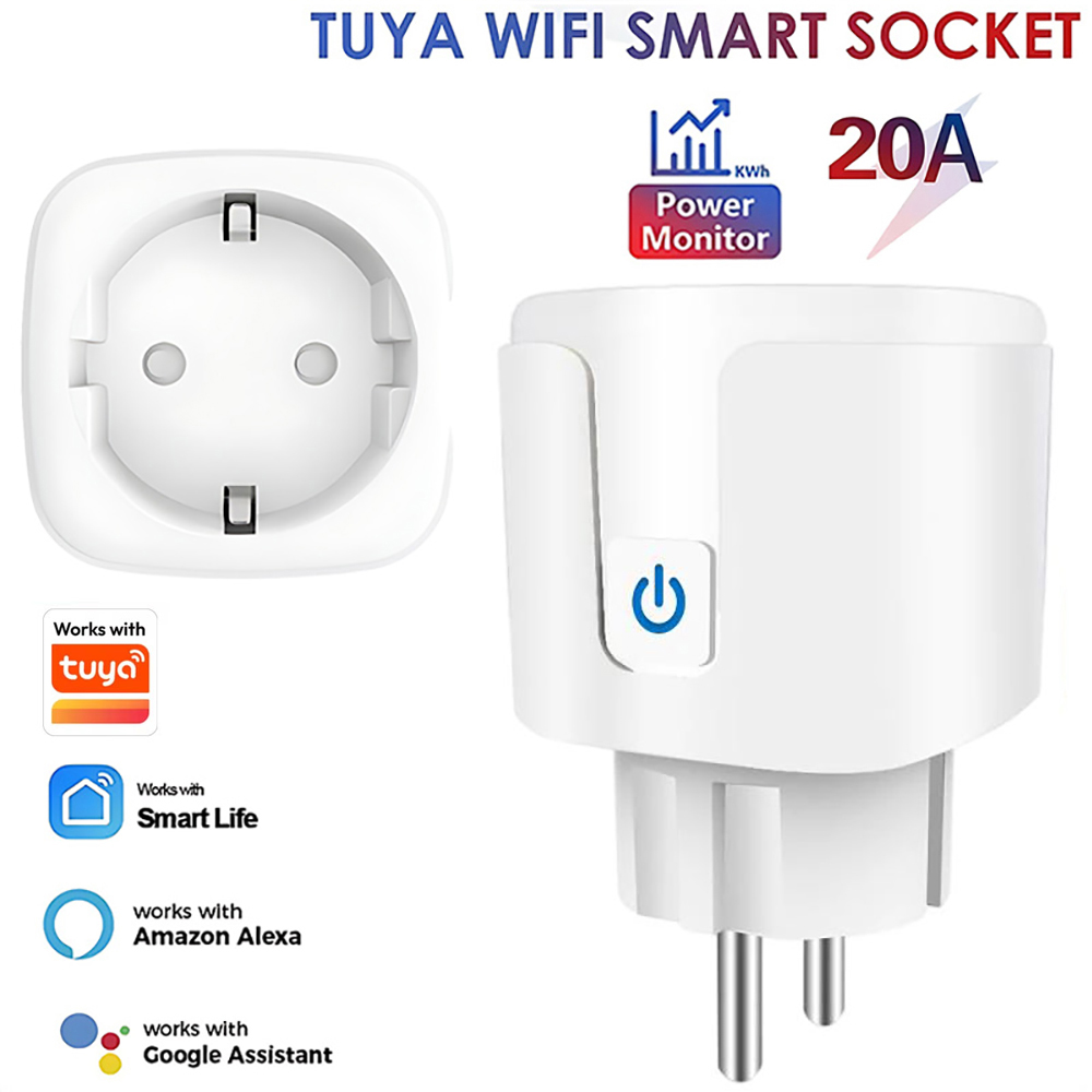 Wifi Smart Plug - Enchufe Inteligente Wifi de 20A Compatible