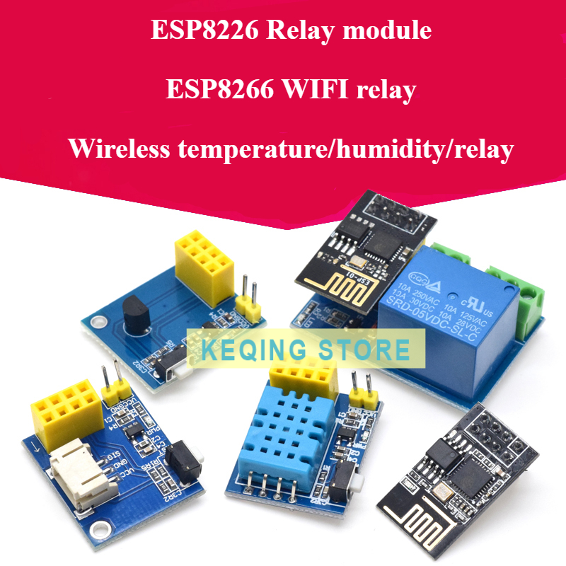 Esp8266 Relay Module - Módulo de relé de ESP-01S ESP8266,