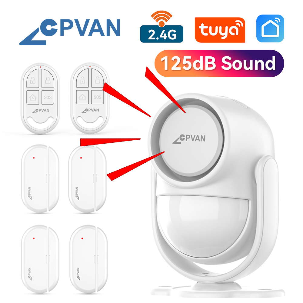 Smart Home Automation Kit - Sistema de Alarma Inalámbrico WIFI 2.4G