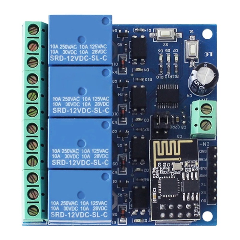 Esp8266 Relay Module - Módulo de Relé WiFi de 4