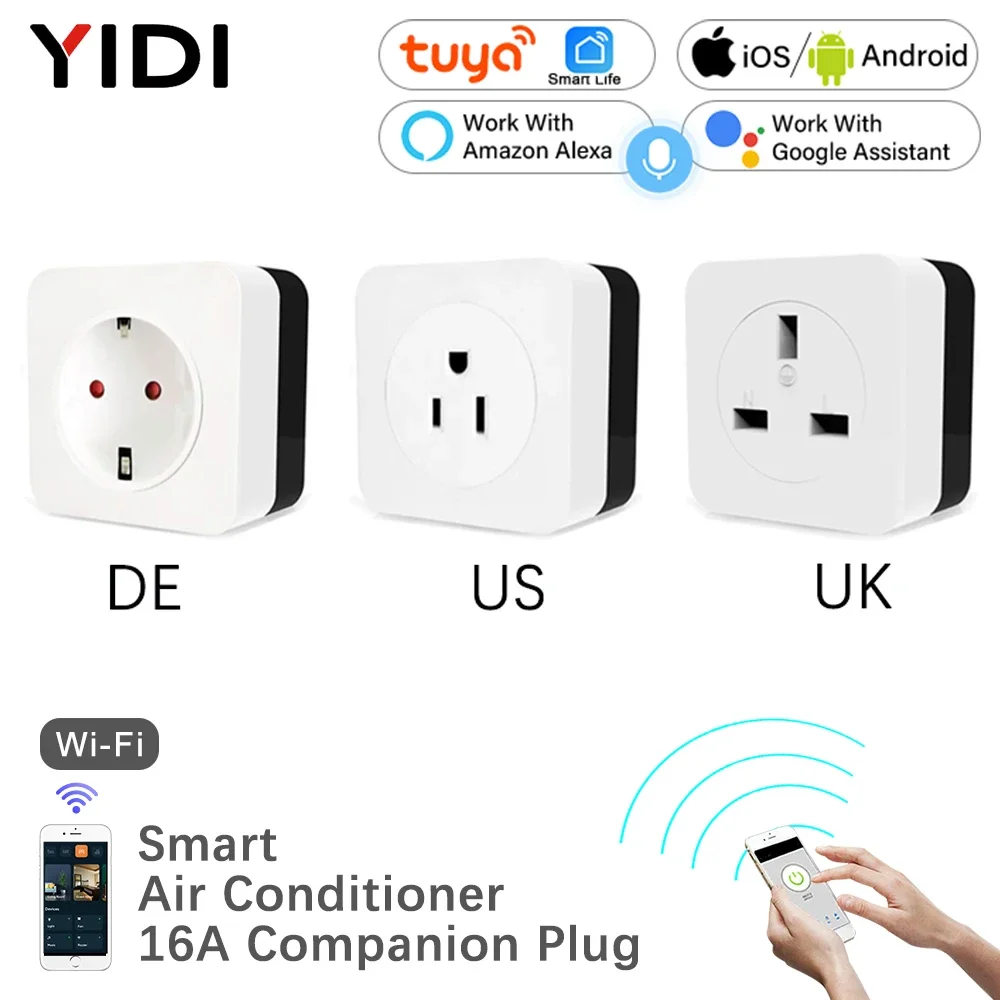 Wifi Smart Plug - Enchufe DE pared con WiFi para