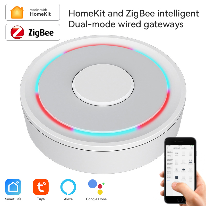Smart Home Automation Kit - Tuya ZigBee Smart Gateway Homekit-hub inalámbrico