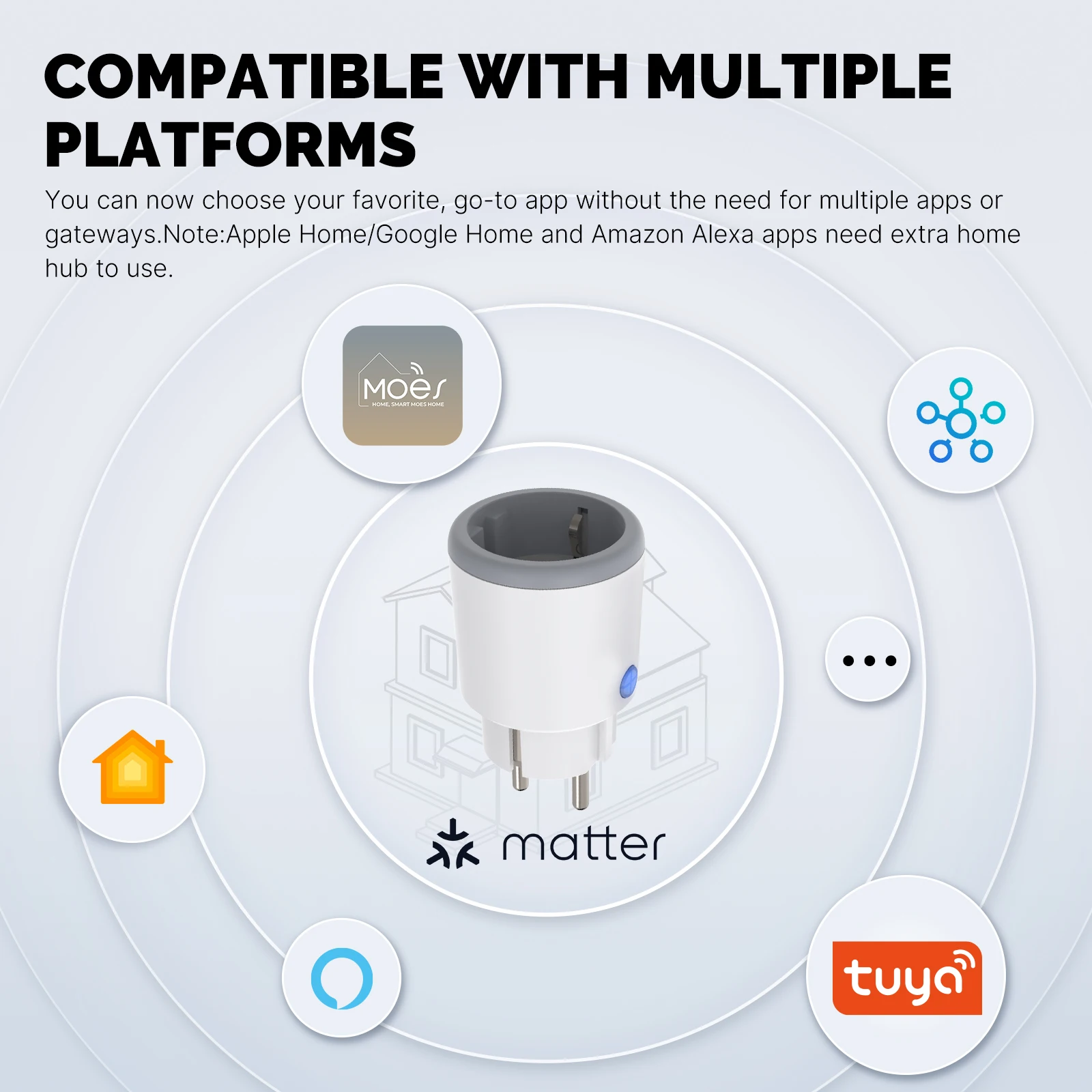 MOES enchufe inteligente para  - Wifi Smart Plug reseña y precio