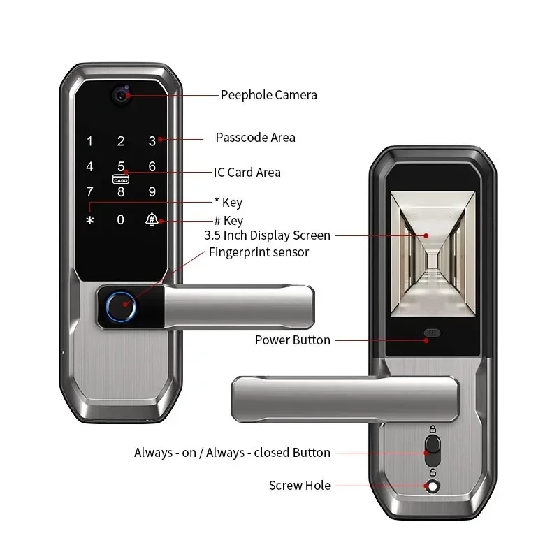 Cerradura Inteligente WiFi Tuy - Smart Door Lock Wifi reseña y precio