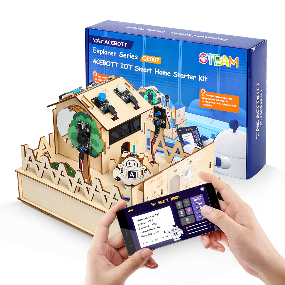 ACEBOTT Smart Home STEM STEAM  - Esp32 Smart Home Kit reseña y precio