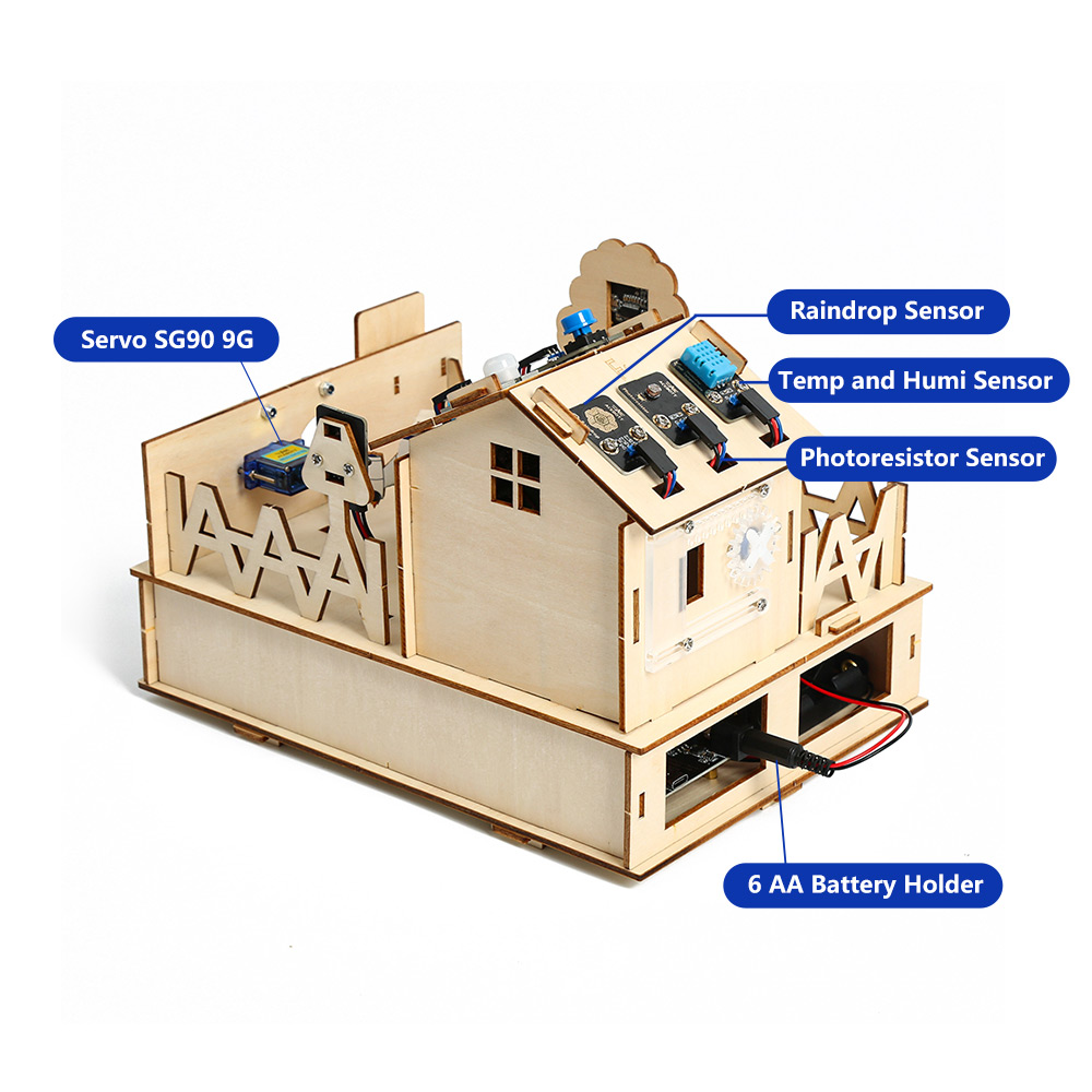 ACEBOTT Smart Home STEM STEAM  - Esp32 Smart Home Kit reseña y precio