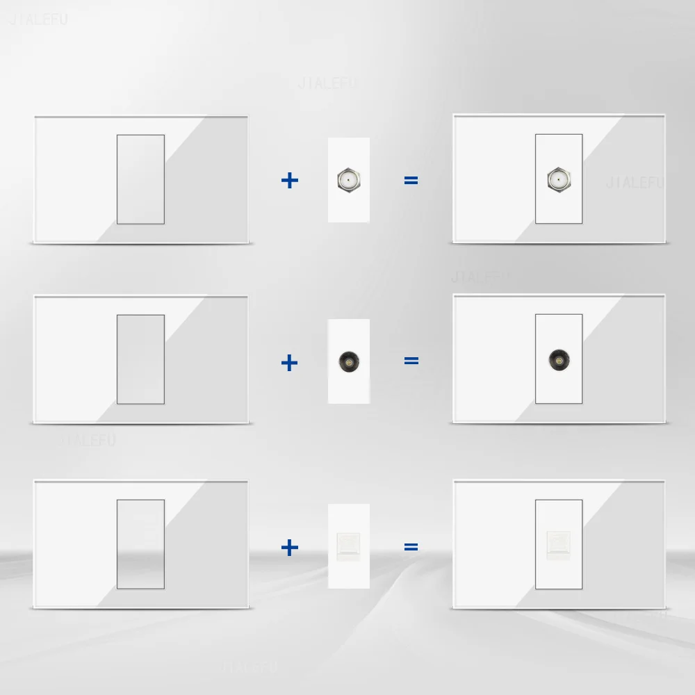 DELEFU Panel de vidrio blanco  - Wifi Smart Plug reseña y precio