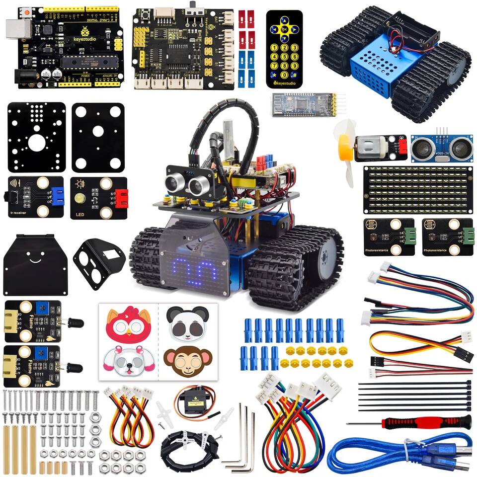 Kit de coche robot inteligente - Stem Robotics Kit reseña y precio