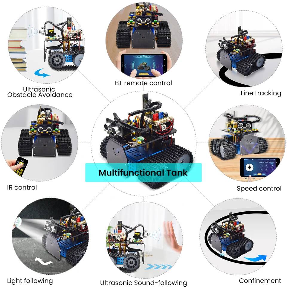 Kit de coche robot inteligente - Stem Robotics Kit reseña y precio