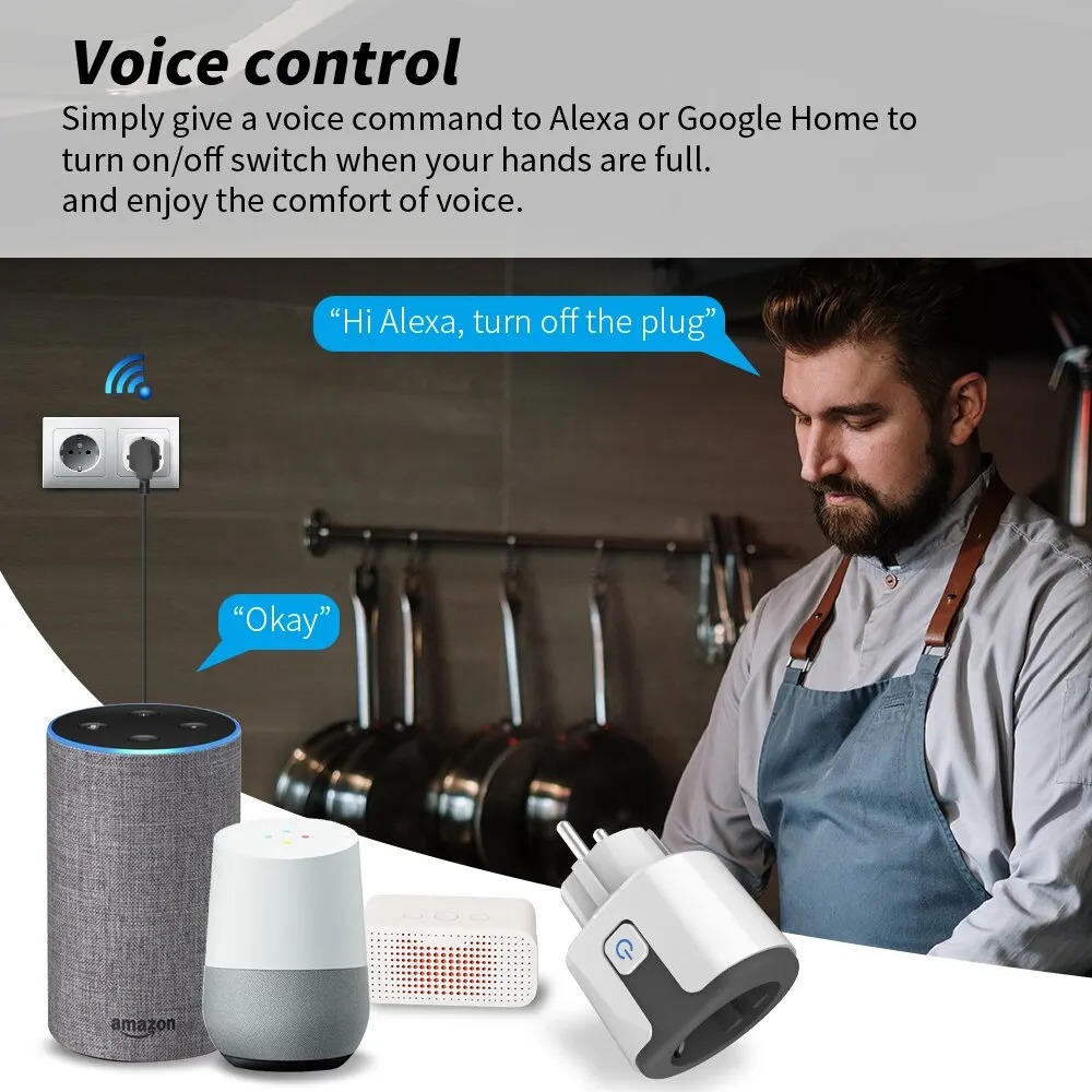 Enchufe inteligente WiFi EU co - Wifi Smart Plug reseña y precio