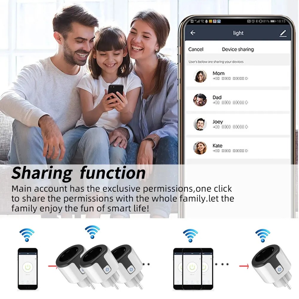 Enchufe inteligente WiFi EU co - Wifi Smart Plug reseña y precio