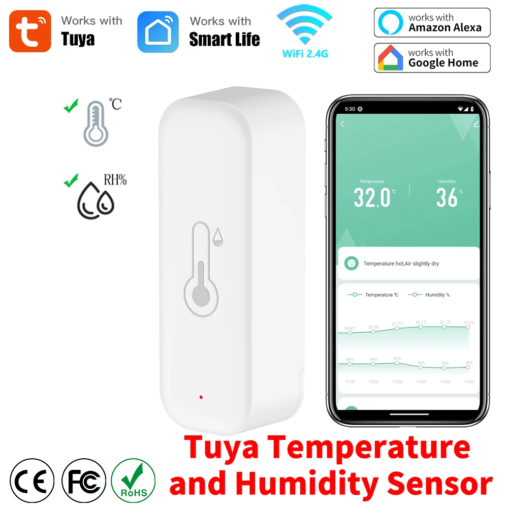 Tuya-termómetro inteligente Wi - Wifi Thermostat reseña y precio
