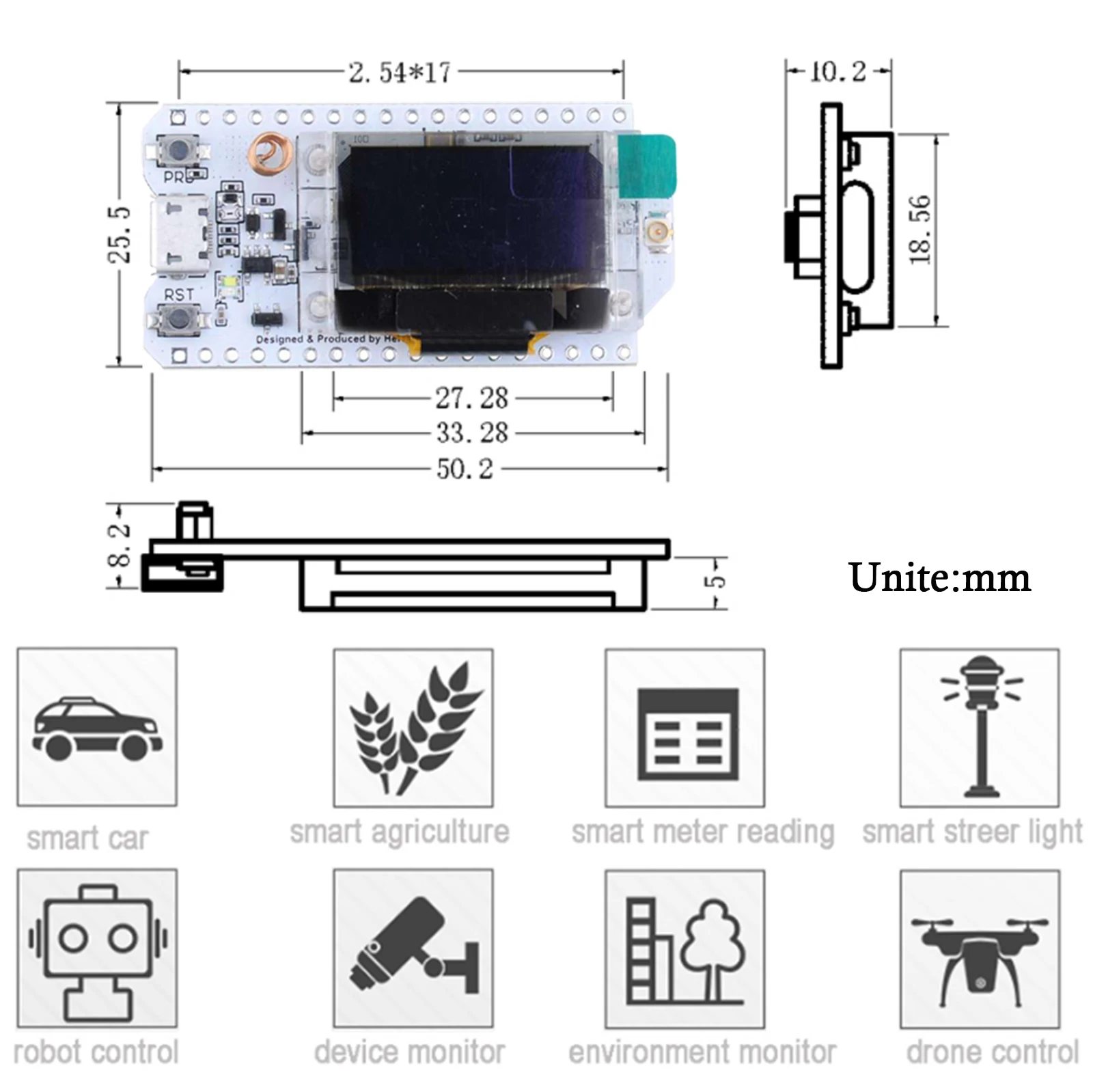 Kit de antena LoRa de 868 MHz/ - Microcontroller Kit reseña y precio