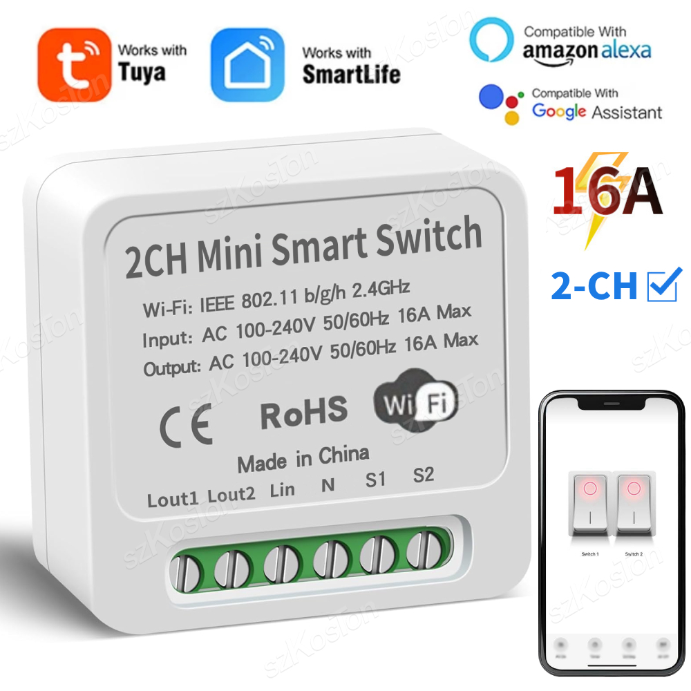 Módulo de interruptor intelige - Smart Light Switch Wifi reseña y precio