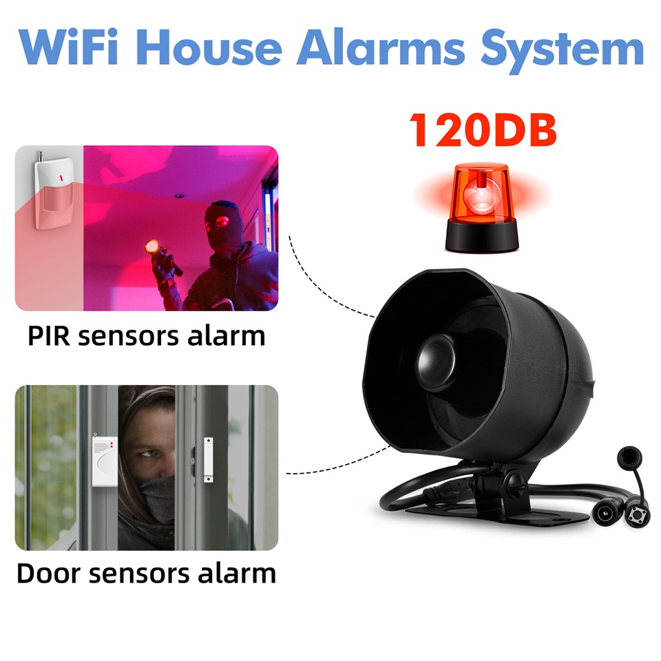 KERUI-sistema de alarma de sir - Smart Home Automation Kit reseña y precio