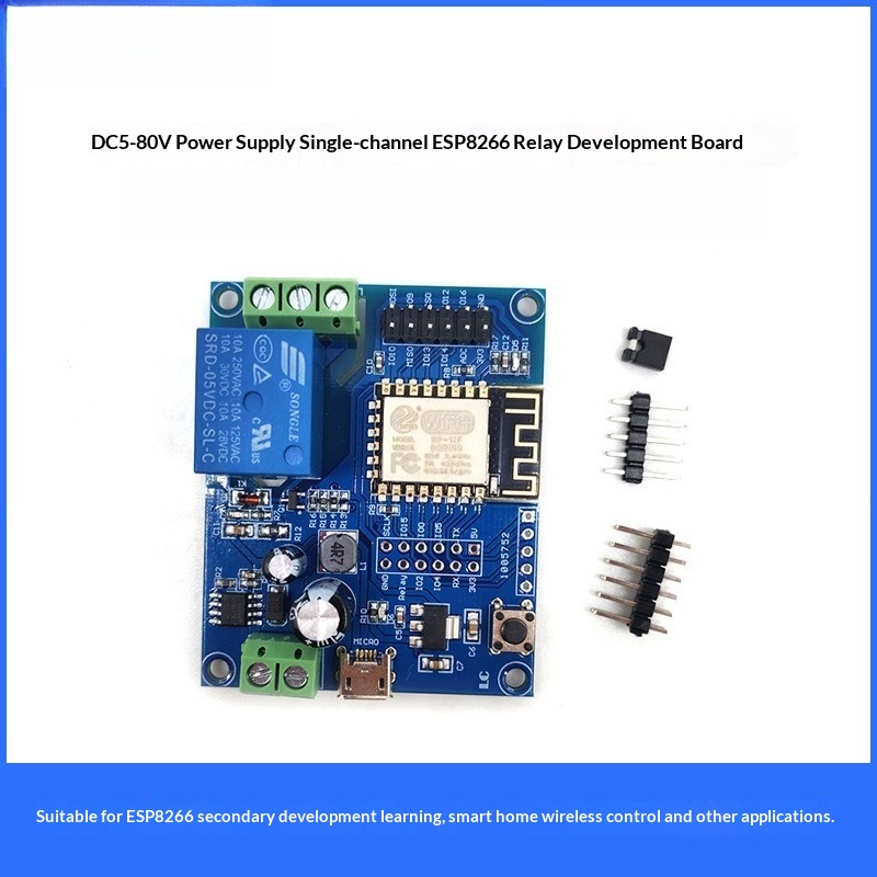 Módulo de relé de un solo cana - Esp8266 Relay Module reseña y precio