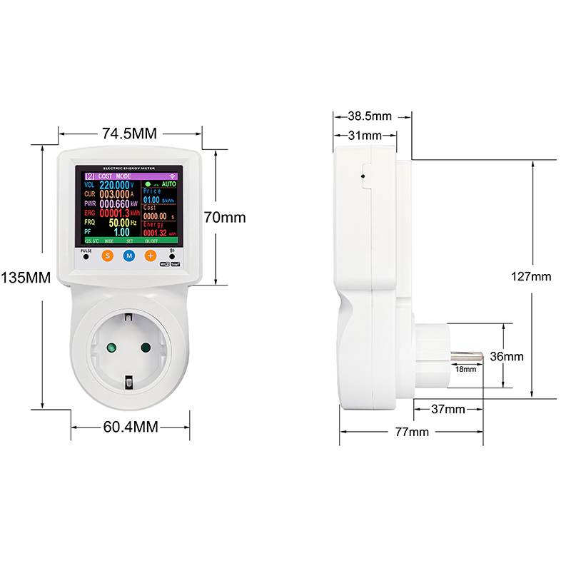 Vatímetro Digital WIFI, toma i - Wifi Smart Plug reseña y precio