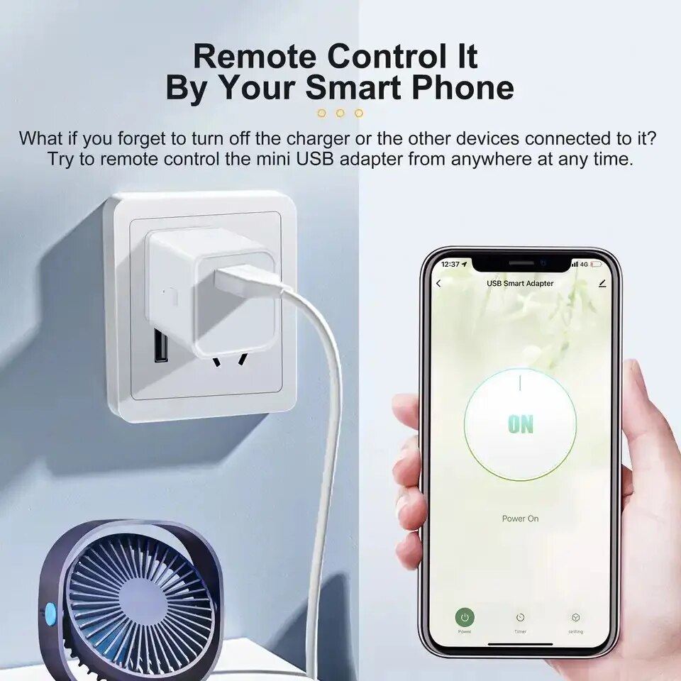 Adaptador USB inteligente de 5 - Smart Home Automation Kit reseña y precio