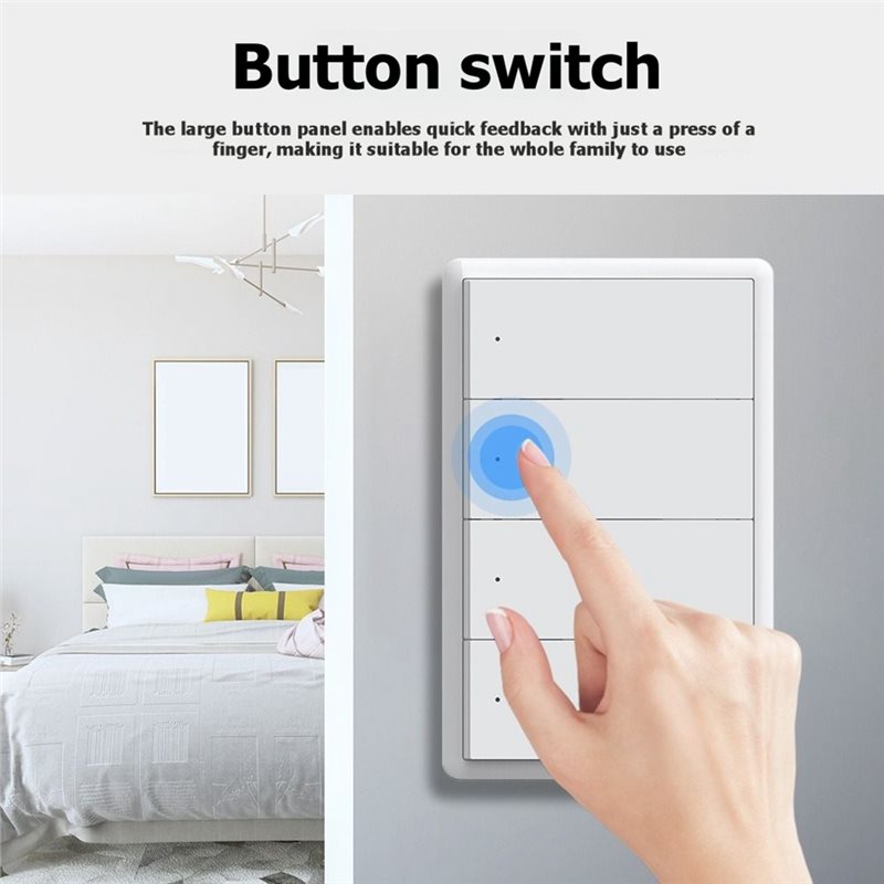 DTA4: control por voz para int - Smart Light Switch Wifi reseña y precio