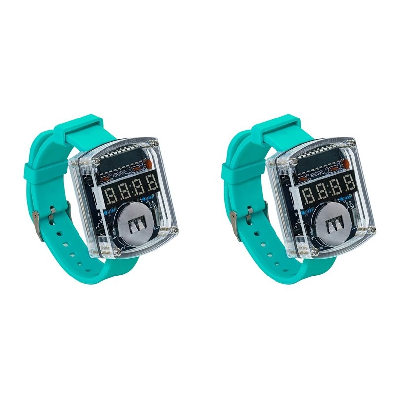 2X Kit de reloj LED DIY, reloj - Electronics Project Kit reseña y precio