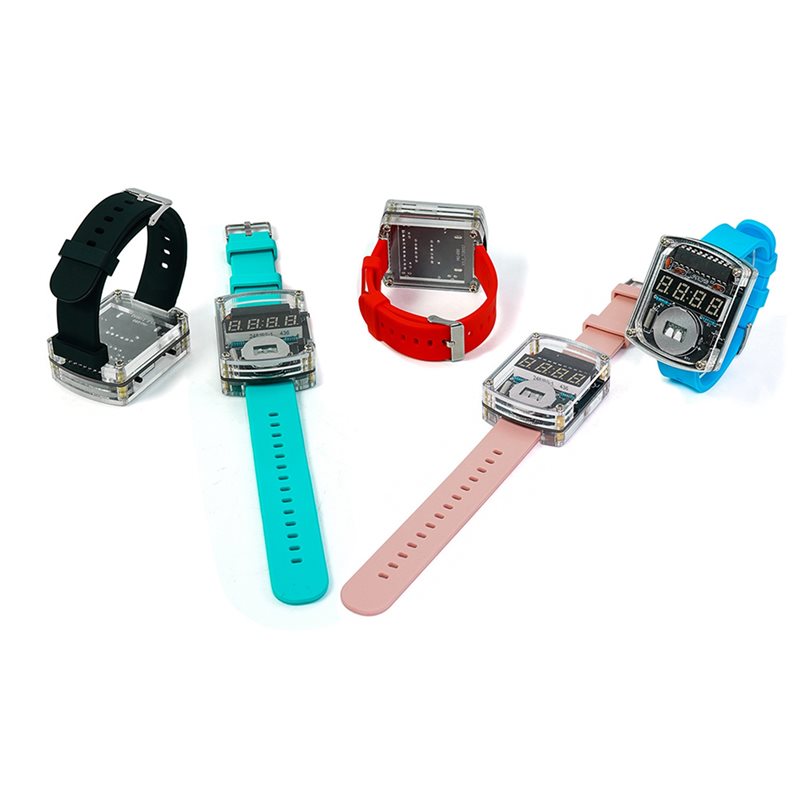 2X Kit de reloj LED DIY, reloj - Electronics Project Kit reseña y precio