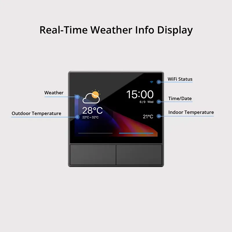 Interruptor de Pared Inteligen - Wifi Thermostat reseña y precio
